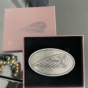 Motorcycle brand belt buckle